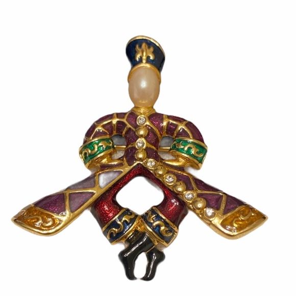 Vintage Joan Rivers Classics Collection Brooch - Picture 4 of 15